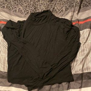 Seriously soft Aeropostale black crop top